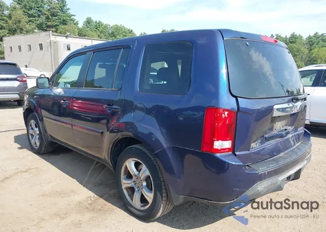 2013 Honda Pilot Ex-L из США, поврежденный, VIN 5FNYF4H53DB010442